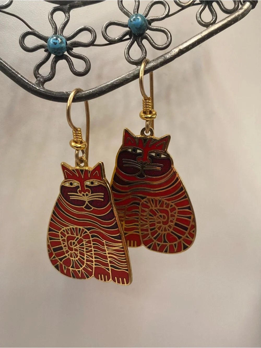 Laura Burch Cat Earrings
